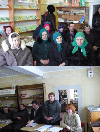 Встреча с населением села Балдаево 